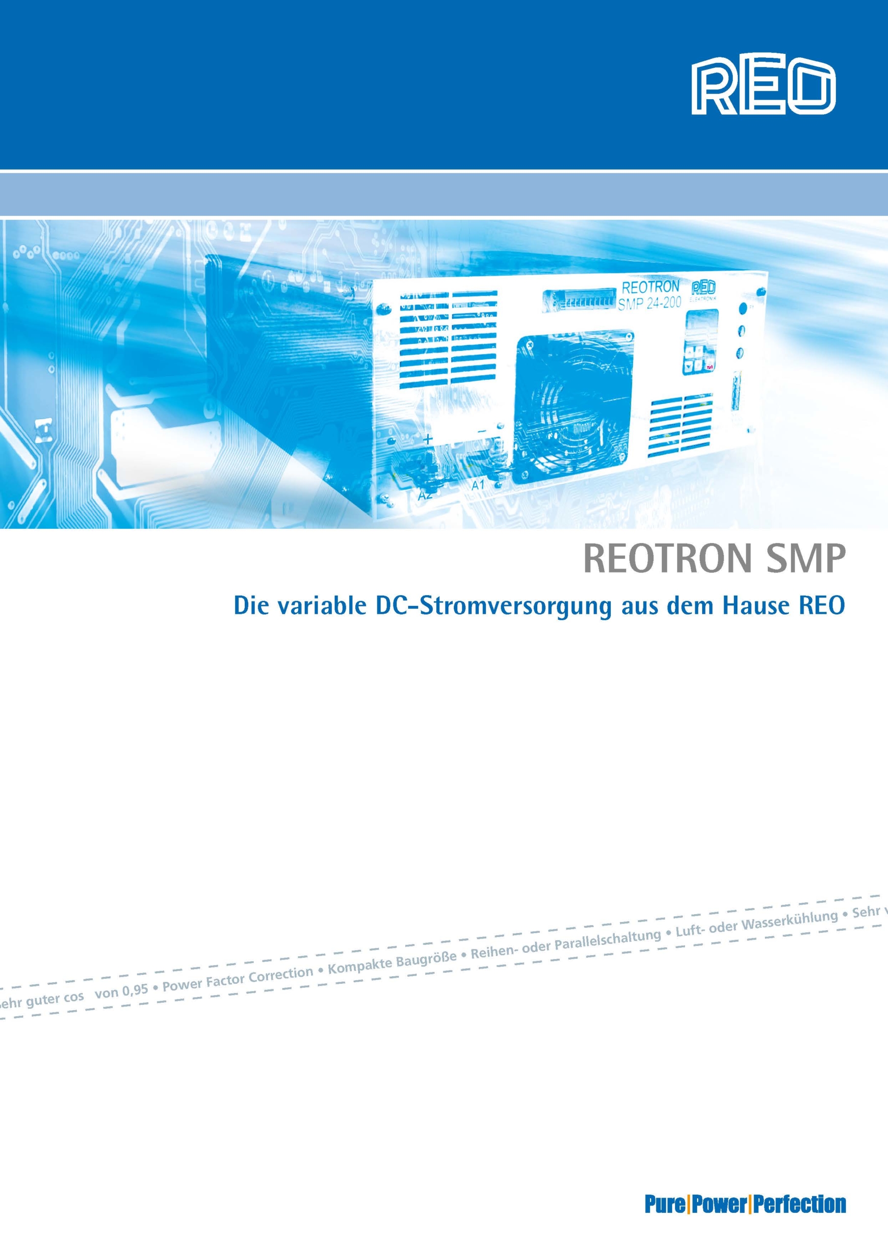 REO REOTRON SMP Katalog