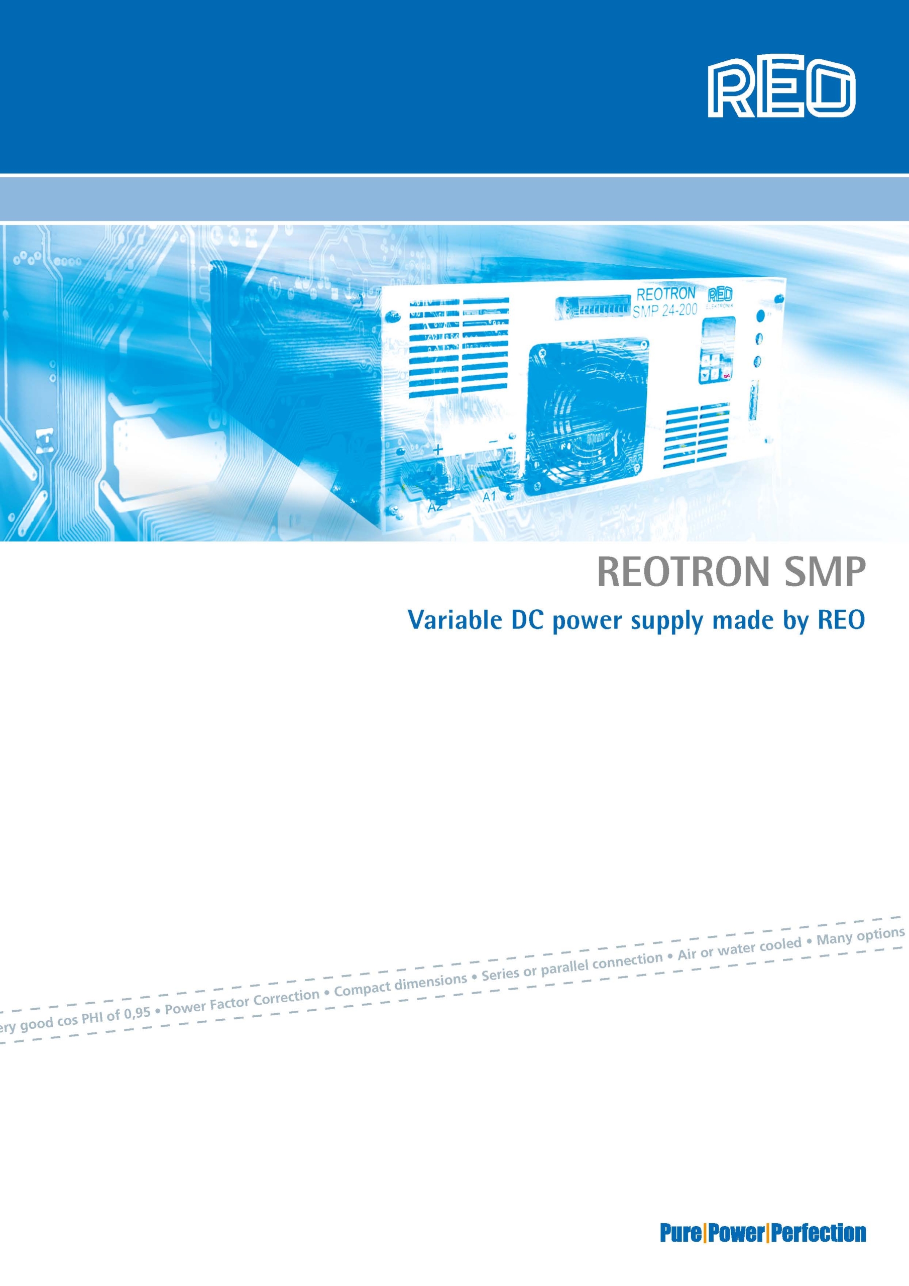 REO REOTRON SMP Katalog